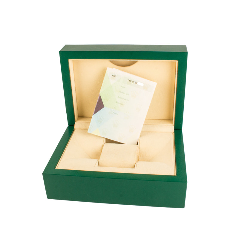 Used Rolex Explorer Ref 114270 Black Dial