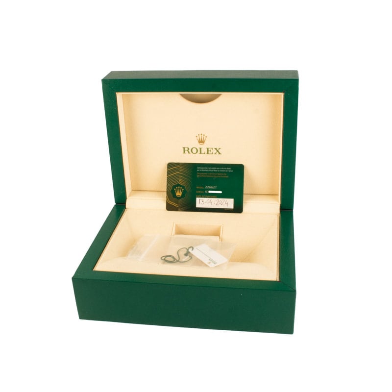 Pre-owned Rolex Yacht-Master 42 Black Dial 226627 RLX Titanium