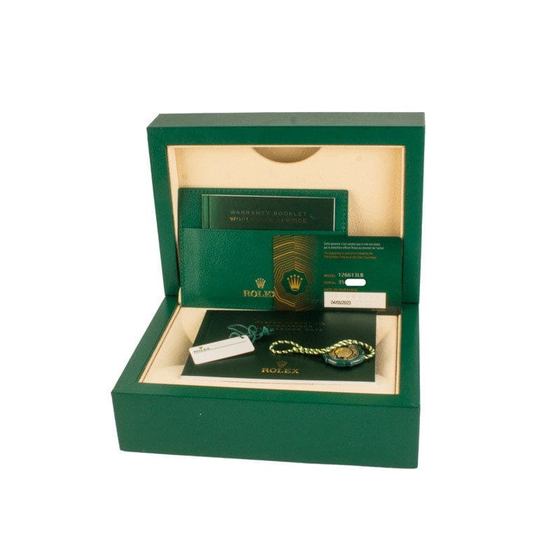 Used Rolex Submariner Steel & Gold 126613 Blue Dial