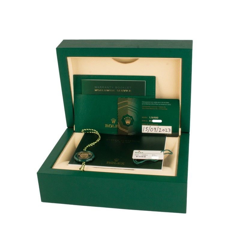 Rolex Air-King Ref 126900 Black Dial