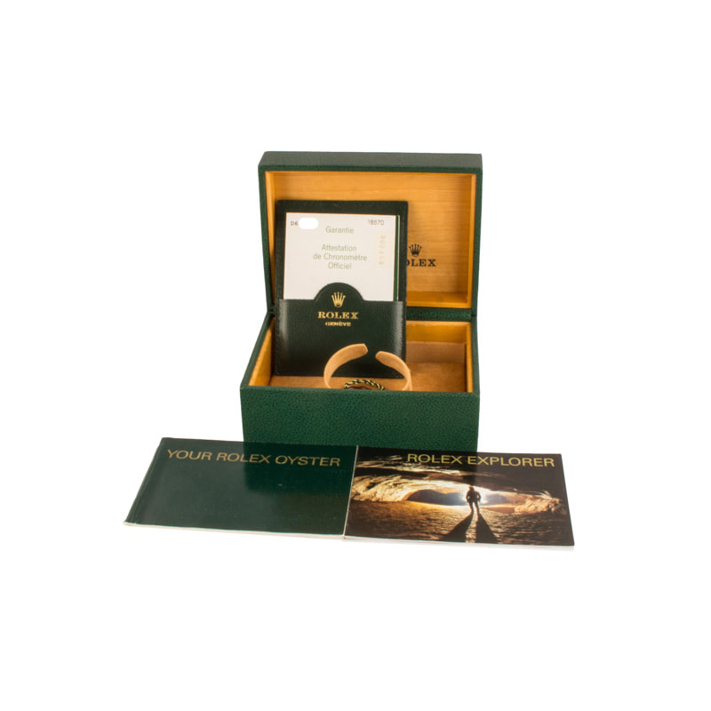 Used Men's Rolex Explorer II Ref 16570 Black