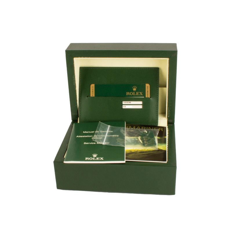 Men's Rolex Submariner Ref 14060M Black Dial