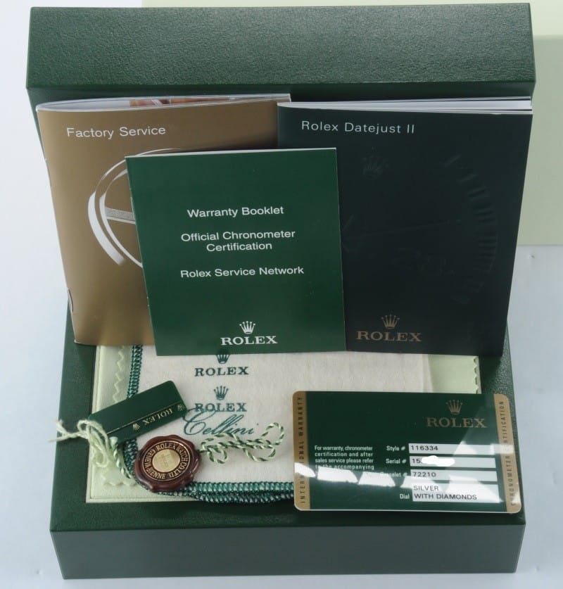 Rolex Diamond Datejust 116334
