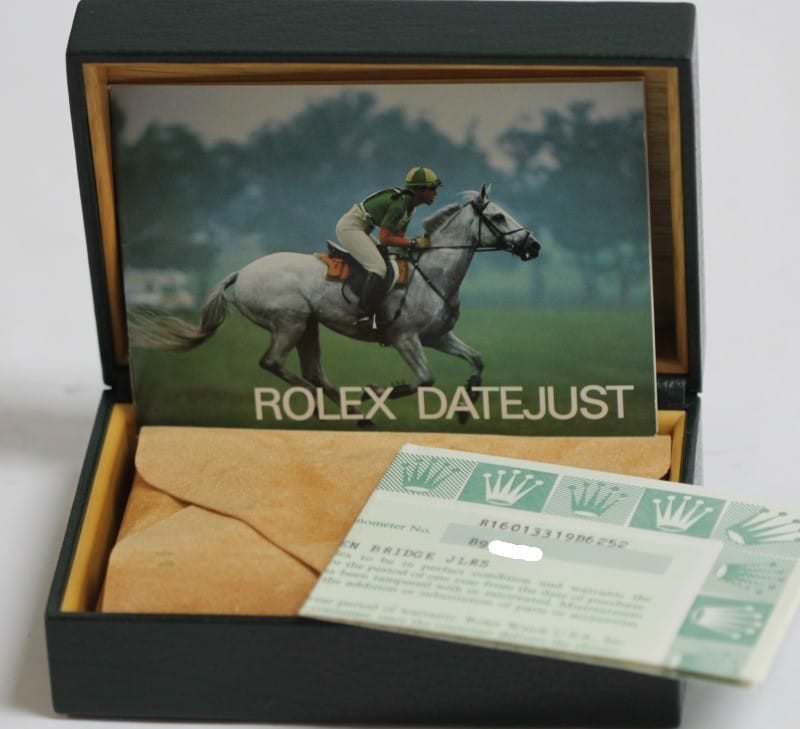 Rolex Mens Datejust Two tone Jubilee 16013