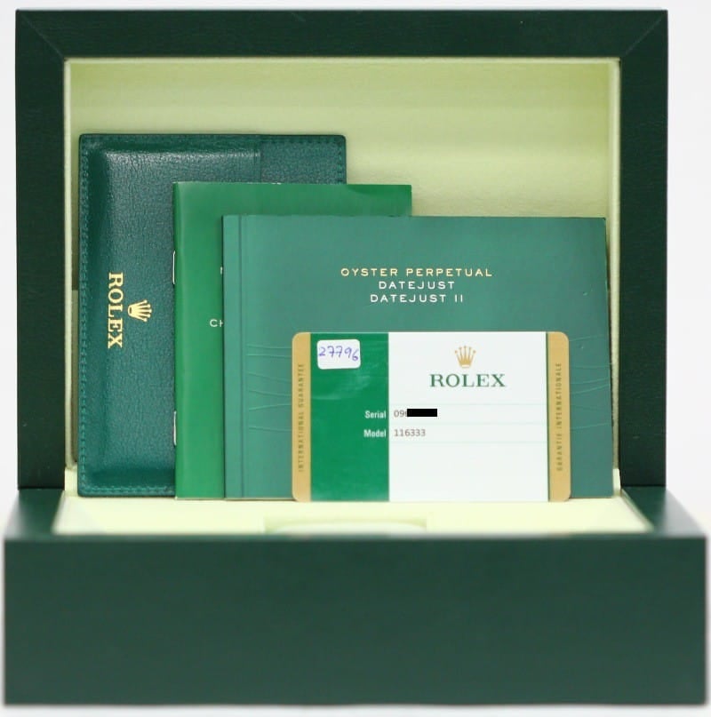 Rolex 41MM DateJust II Factory Stickers
