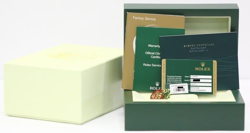 Mens Rolex Diamond Datejust 116334