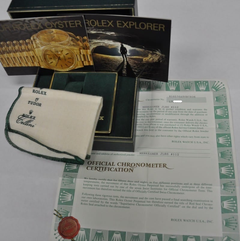 Used Rolex Explorer II Men's 16570