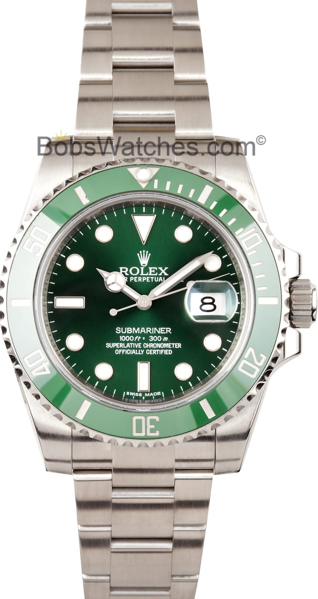 Green Rolex Submariner 116610 Green Rolex Submariner 116610 - Bob's Watches