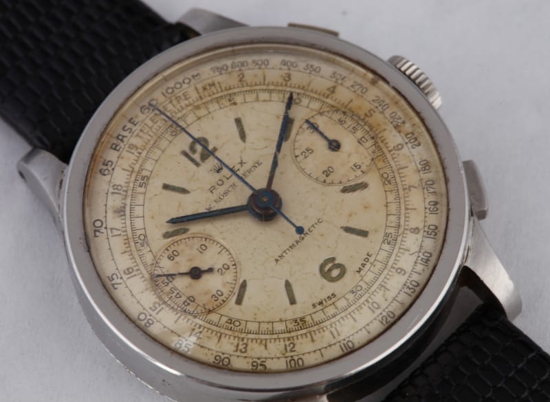 Vintage Rolex Chronograph Watch - 2508 - W Roche Berne Dial