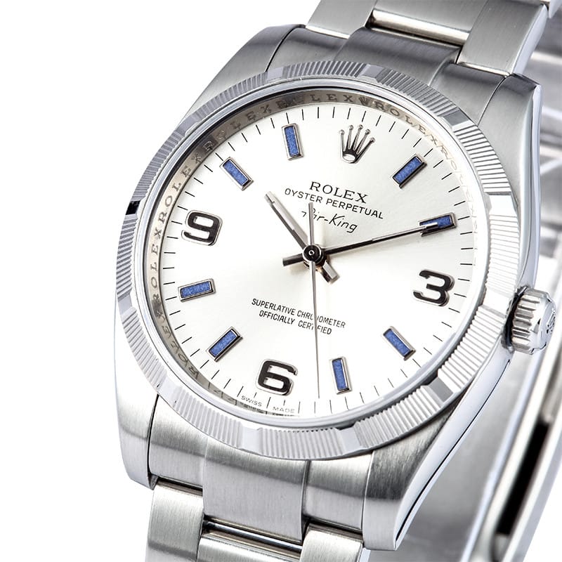Rolex Air King 114210 King In Stainless Steel