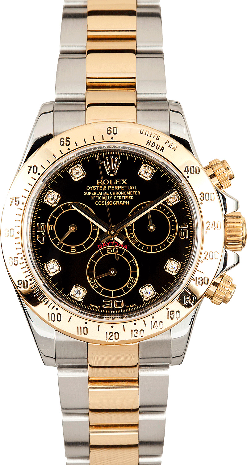 Rolex Daytona Two Tone Diamond Dial 