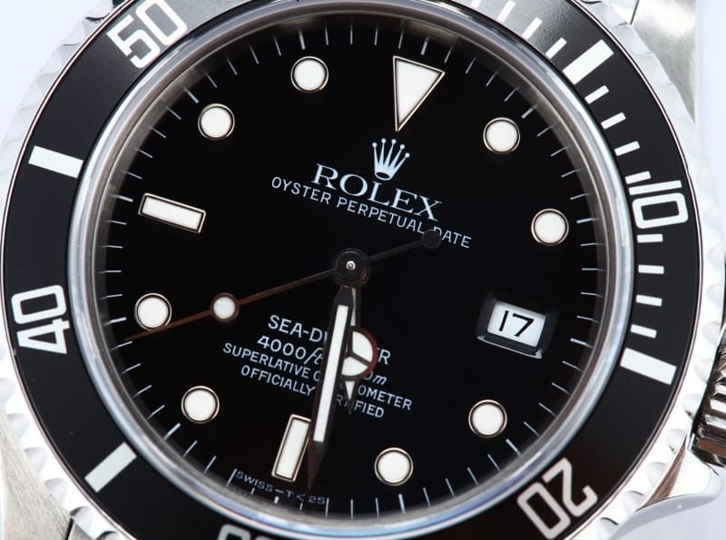 Used Rolex Sea-Dweller Model 16600 Stainless