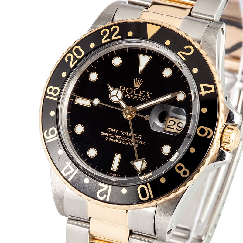 108938 Rolex GMT Master 16753 Two Tone