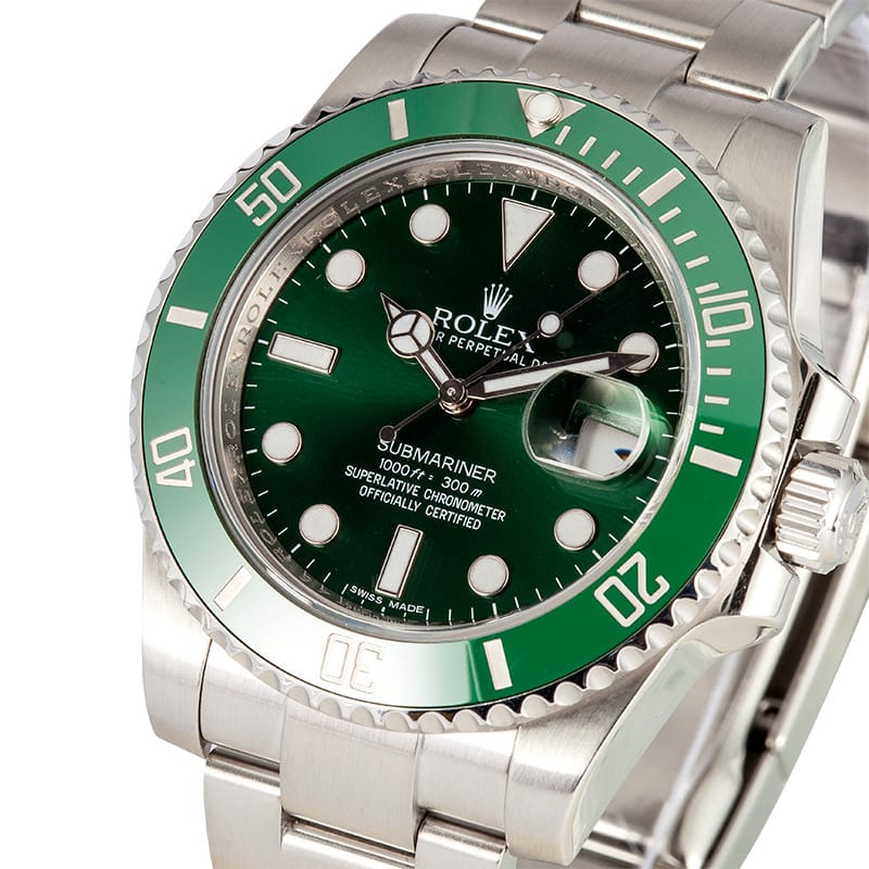 Green Rolex Submariner 116610V Ceramic - Submariner Green ...