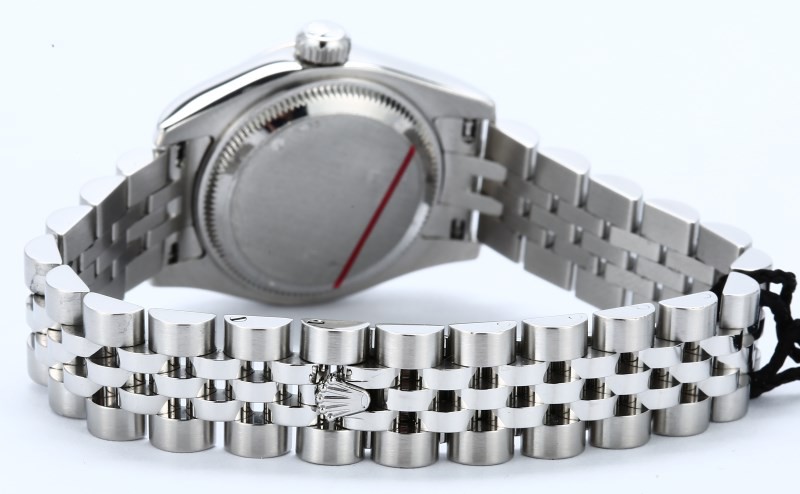 Ladies Rolex Datejust 179174 Black Diamond 5