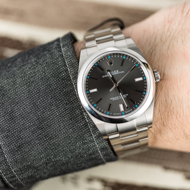 rhodium oyster perpetual