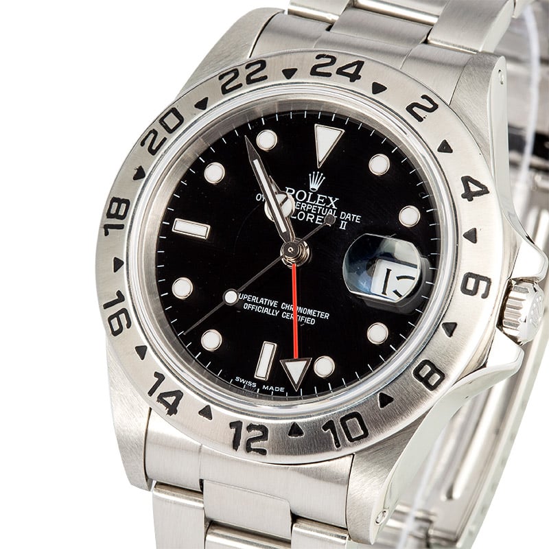 rolex red hand