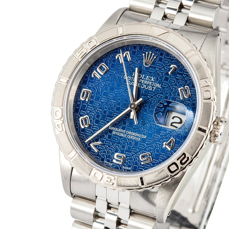 rolex thunderbird blue dial