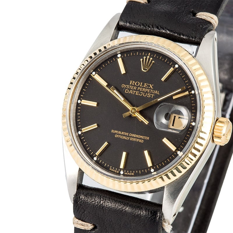 Rolex Vintage Datejust 1601 Black