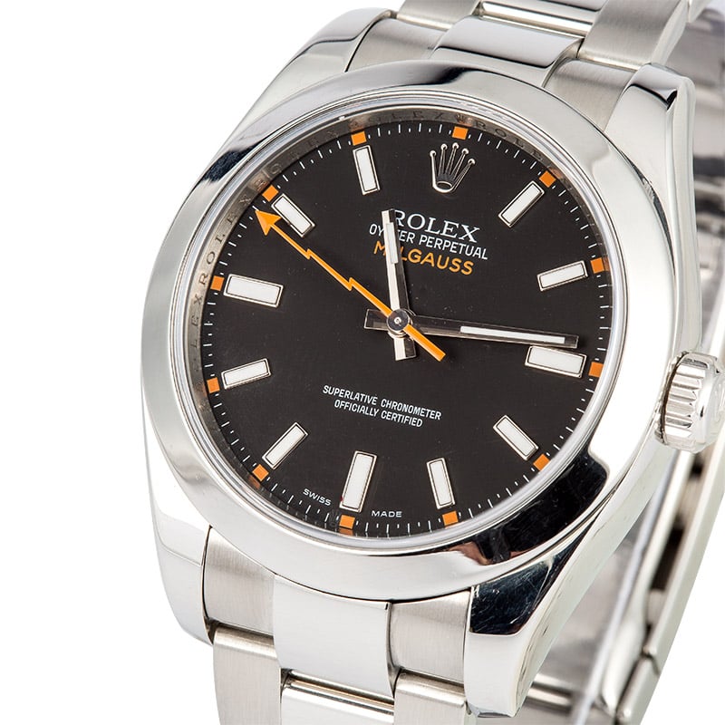 rolex milgauss all black