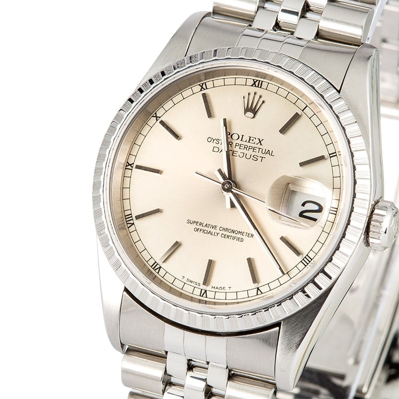 Rolex Datejust Stainless 16220 Jubilee