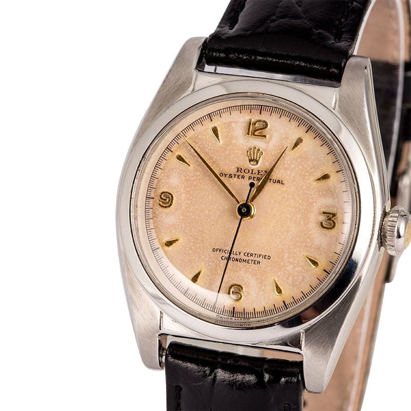 Vintage Rolex Oyster Perpetual Bubbleback 6050