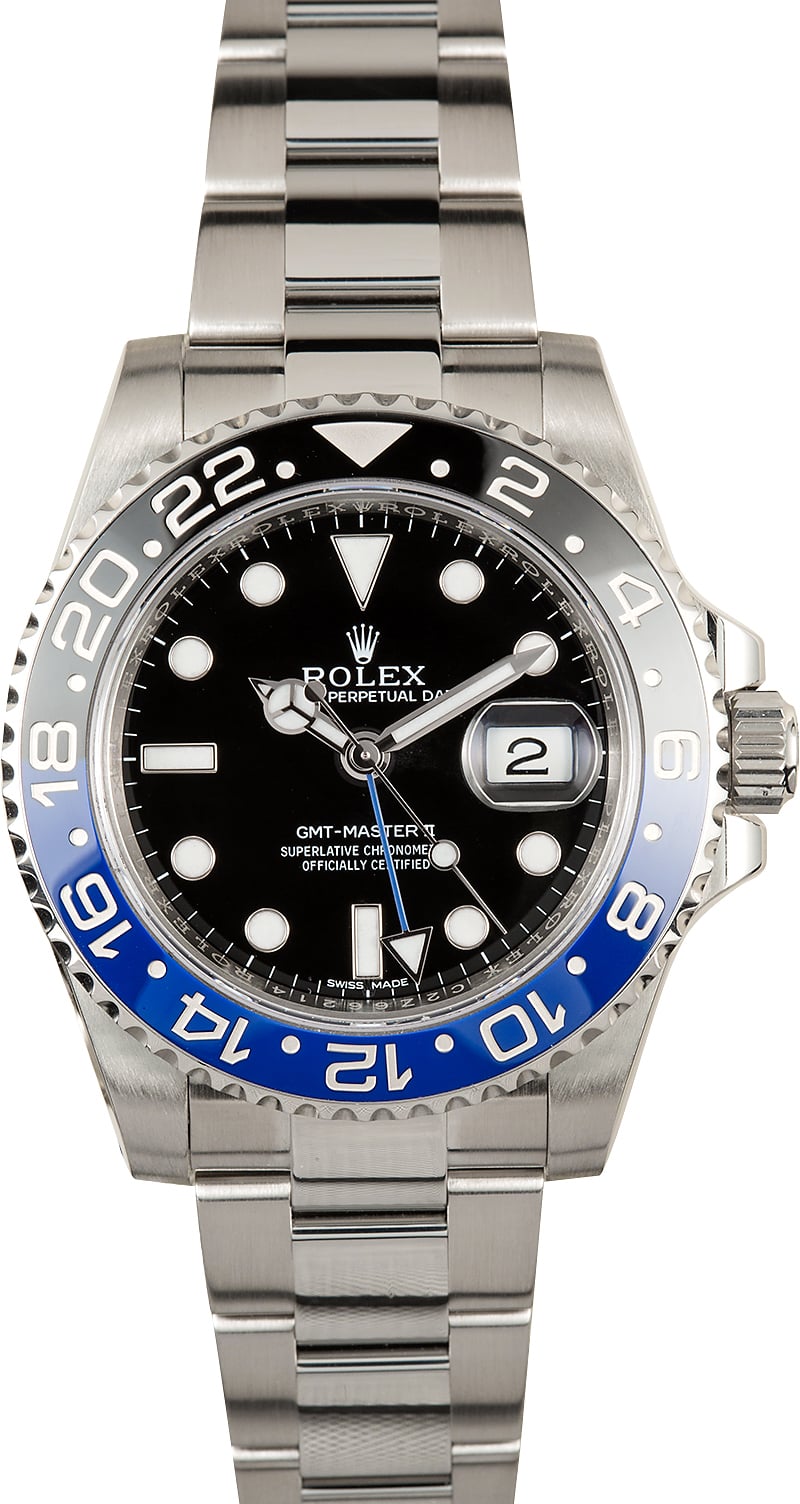 Buy Used Rolex GMT-Master 116710BLNR 