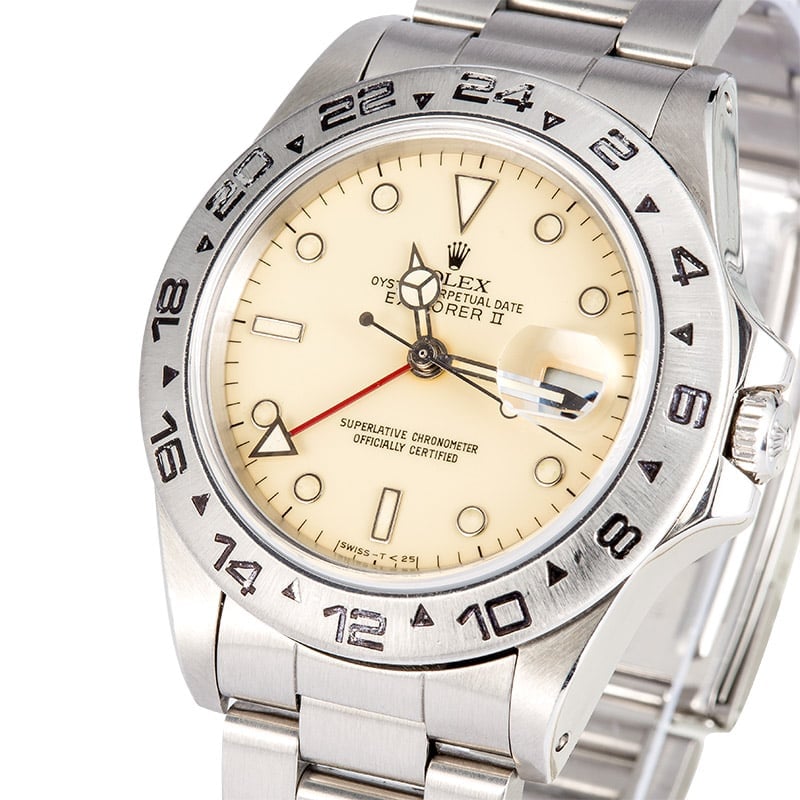 rolex explorer cream dial