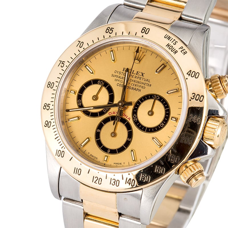 Rolex Daytona Champagne Dial 16523 Two-Tone