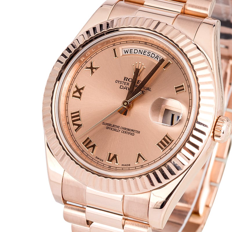 Rolex President 218235 Everose Gold 