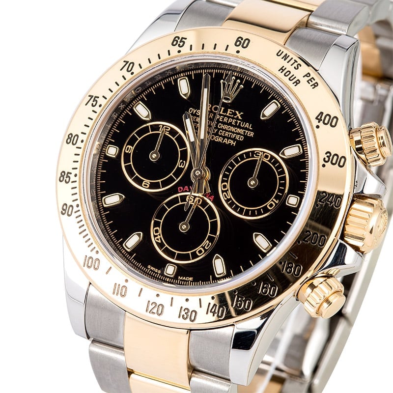 Rolex Cosomograph Daytona 116523BKSO Two-Tone