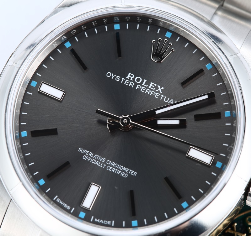 oyster perpetual dark rhodium