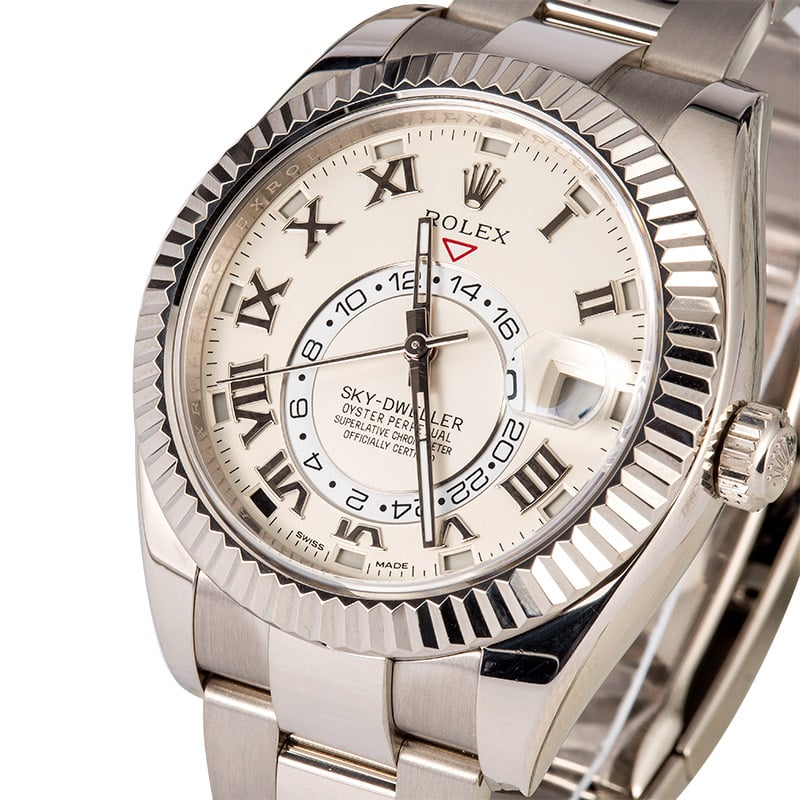 PreOwned Sky-Dweller Rolex 326939 White Gold