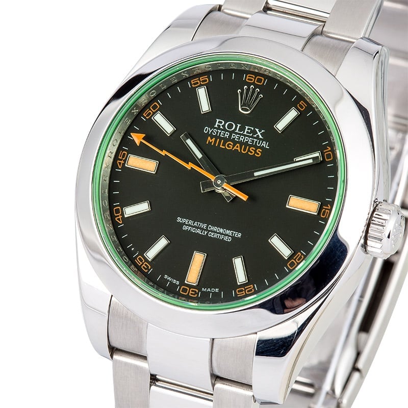 second hand rolex milgauss