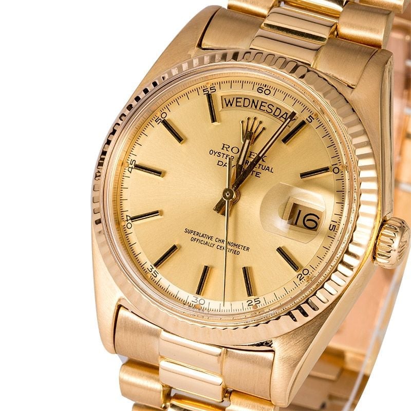 Rolex Presidential 1803 Yellow Gold Day-Date