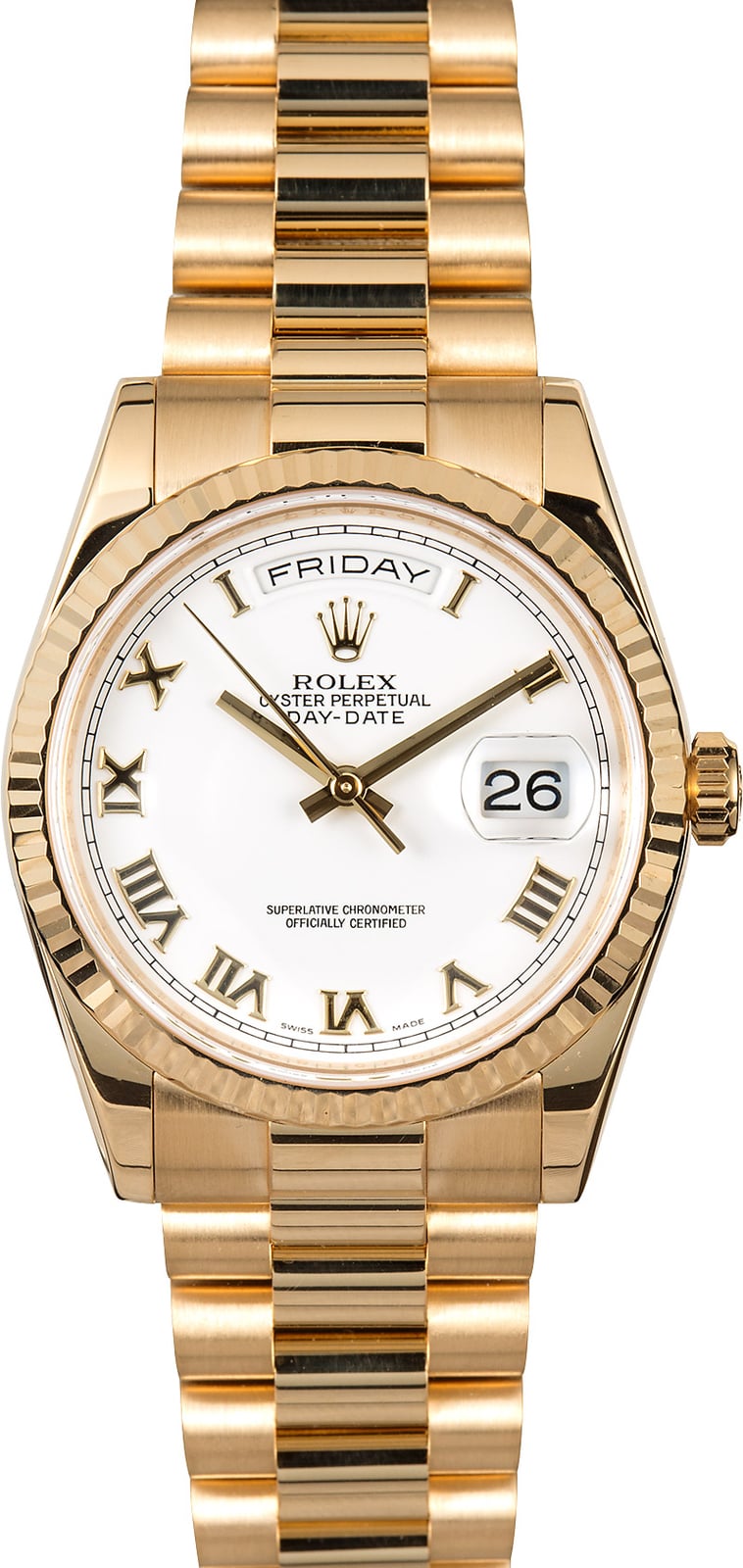 Rolex President Gold Day-Date 118238