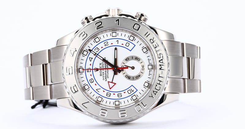 (o^^o)② 2009 Rolex Yachtmaster II 116681 Oyster Perpetual Two Tone