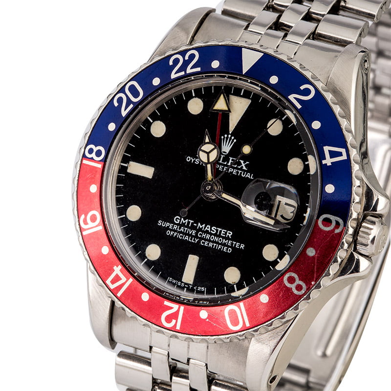 Vintage Rolex GMT Master 1675 Circa 1978