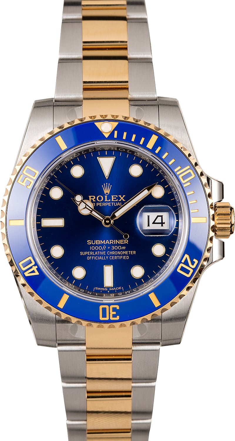 Rolex Submariner 116613 Sunburst Blue