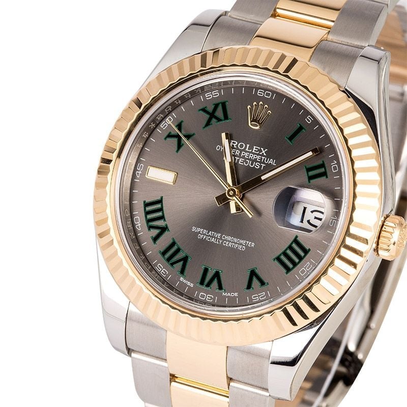 PreOwned Rolex Datejust 116333 Slate Dial