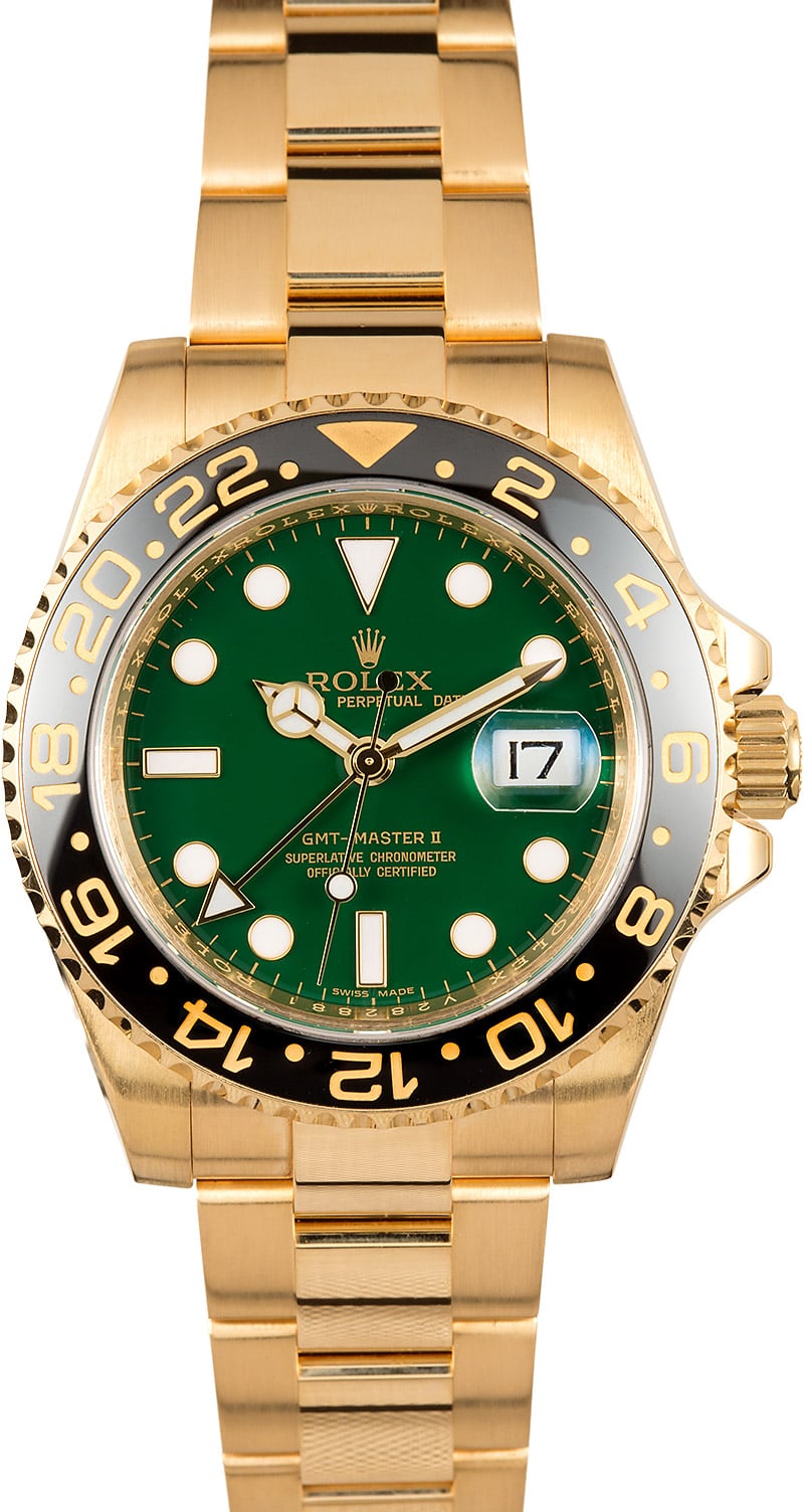 gold green gmt