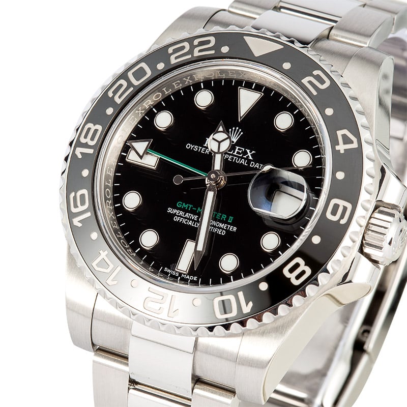 Unworn Rolex GMT-Master II 116710 Black Dial