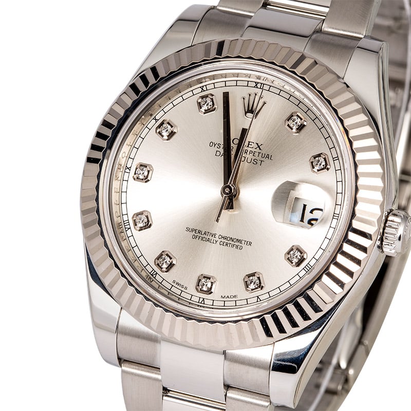 PreOwned Rolex Datejust 116334 Diamond Dial