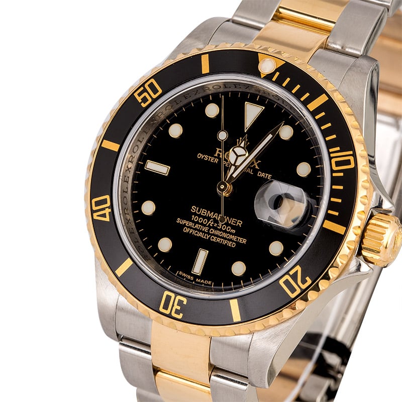 Rolex Submariner 16613 Serial Engraved