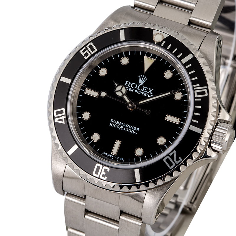 Rolex Submariner 14060 Stainless Steel Watch