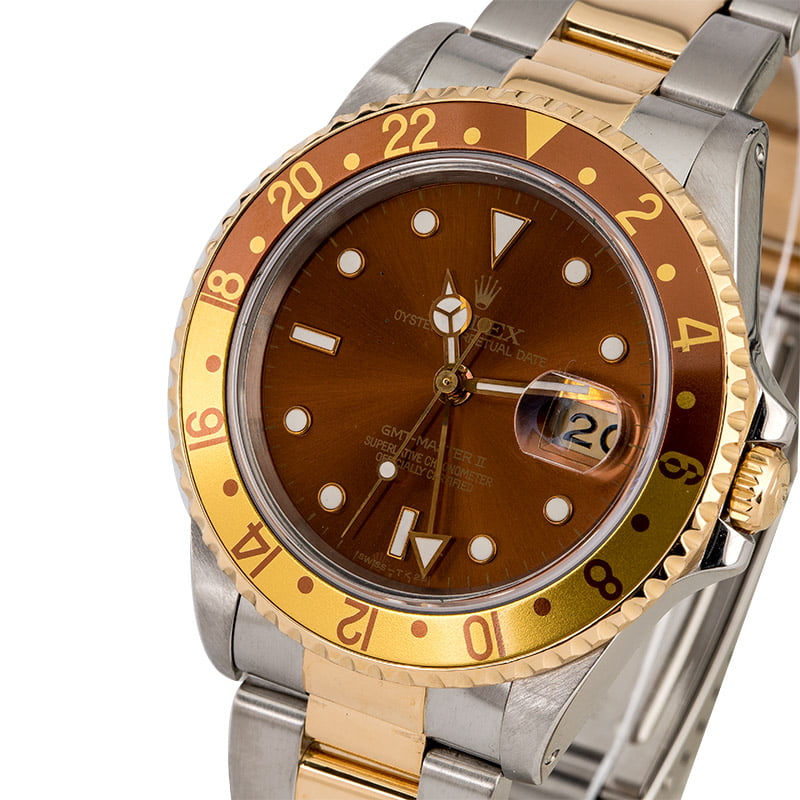 Rolex GMT-Master II 16713 Two Tone 'Root Beer'