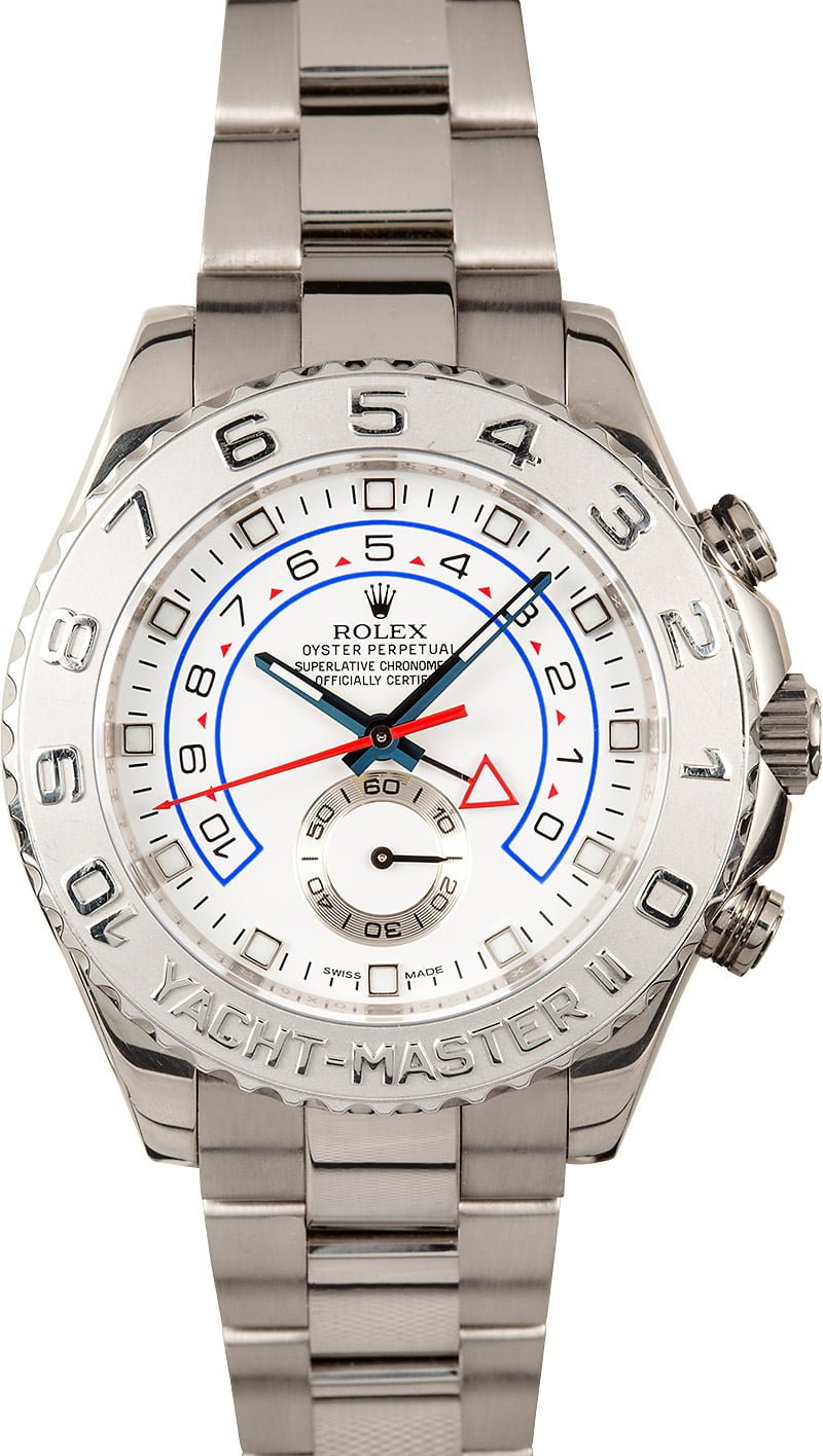 white gold yacht master ii