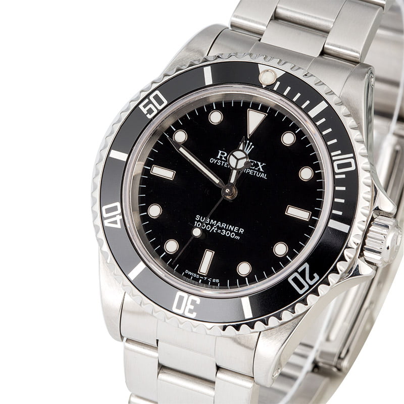 Used Rolex Submariner 14060 Men's Watch