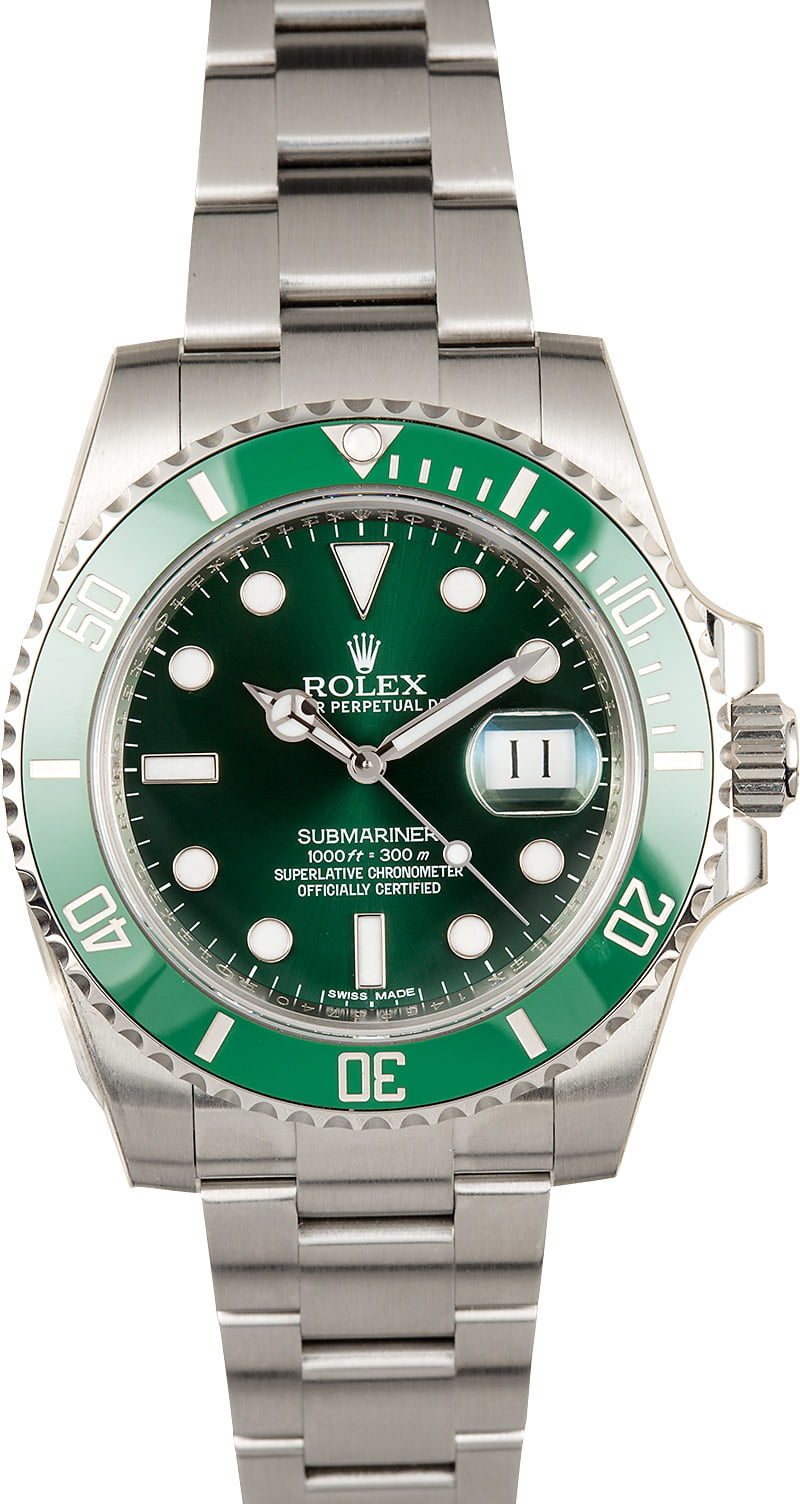 Rolex Submariner 116610LV Green 'Hulk'