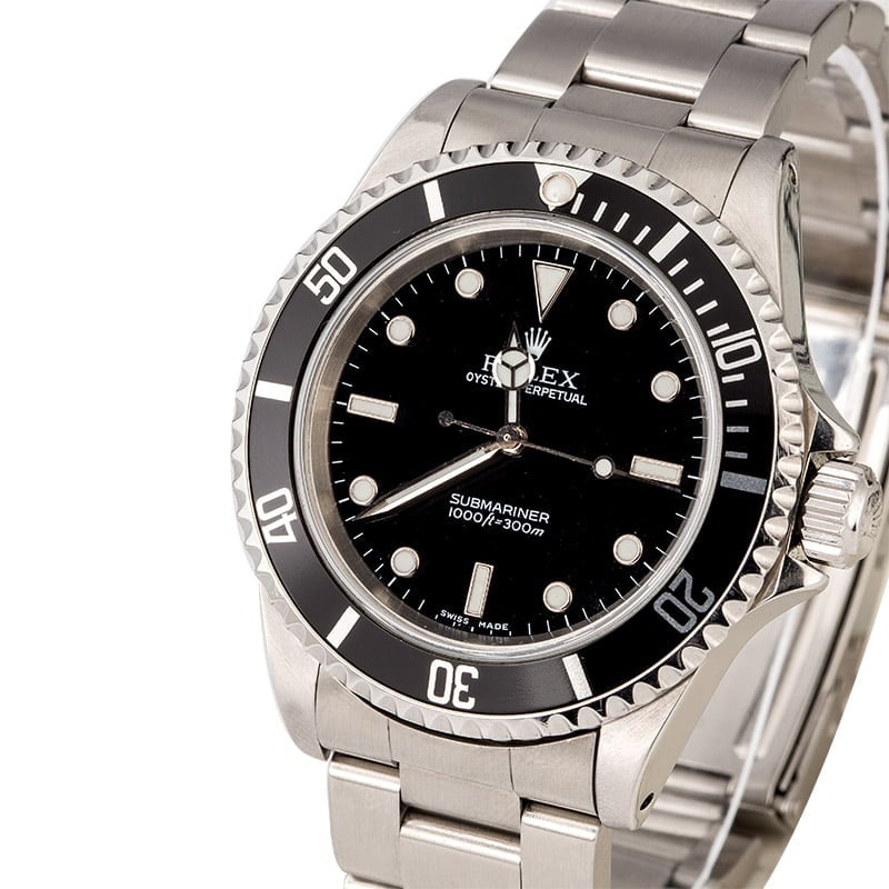 PreOwned Rolex Submariner 14060 No Date